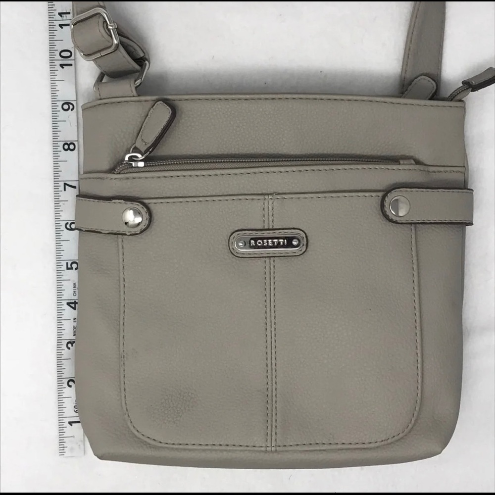 Rosetti Convertible Shoulder Crossbody Faux Leather Bag - Picture 6 of 8